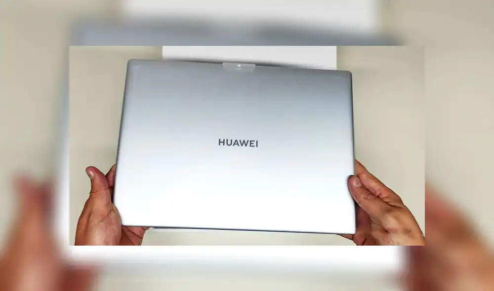 La Matebook X Pro 2020 de Huawei tiene un cuerpo de aluminio y una batería de 65W. Foto: Daniel Robles