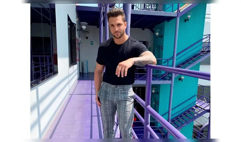 Nicola Porcella en Latina Foto: Instagram Nicola Porcella en Latina Foto: Instagram