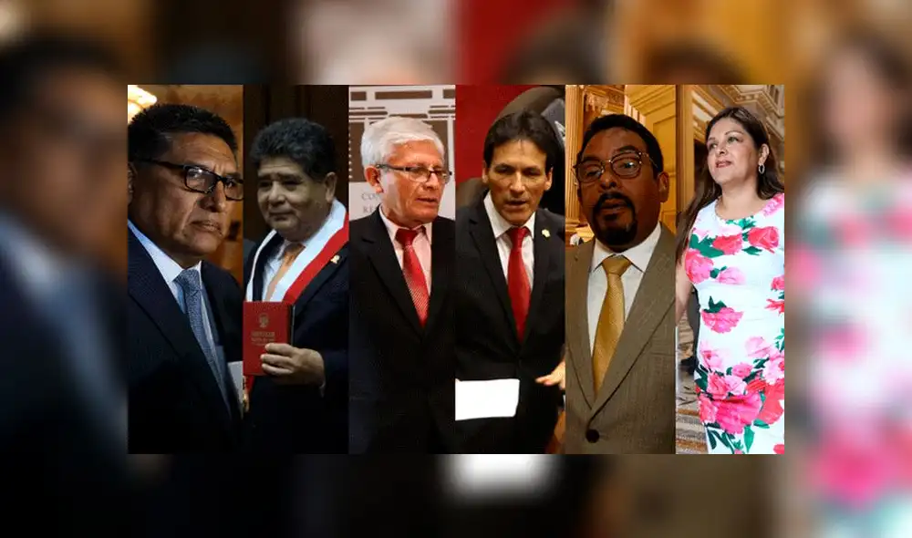 Detectan doble cobro en seis congresistas