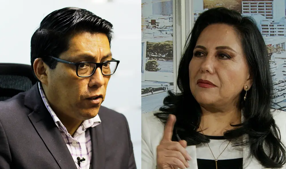 Vicente Zeballos y Gloria Montenegro. Foto: La República. Vicente Zeballos y Gloria Montenegro. Foto: La República.