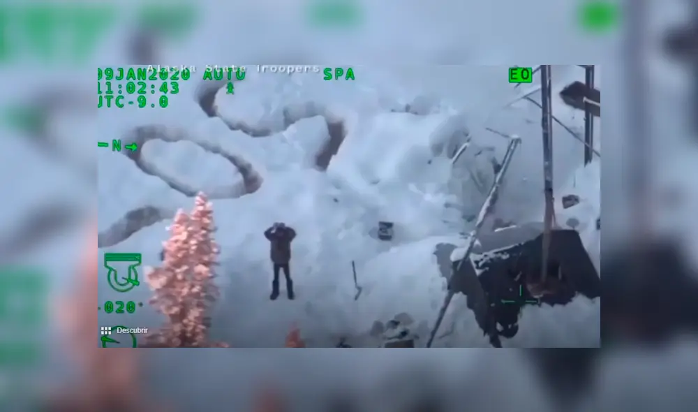 Se quemó su cabaña y soportó temperaturas bajo cero por 20 días; una señal de SOS lo salvó [VIDEO] 