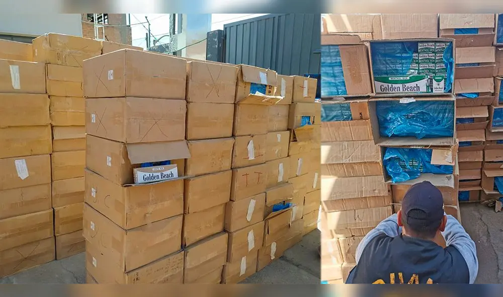 Mercadería incautada quedó en manos de la Policía para su destrucción como establece la Ley. Foto: Policía Nacional. Mercadería incautada quedó en manos de la Policía para su destrucción como establece la Ley. Foto: Policía Nacional.