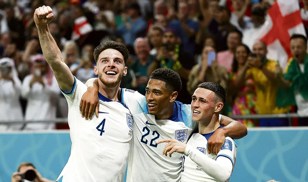 Favoritos. El conjunto británico es uno de los principales candidatos a llevarse la Copa del Mundo de Qatar 2022. Foto: difusión