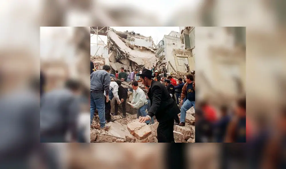 En el atentado terrorista contra la AMIA fallecieron 85 personas. Foto: En el atentado terrorista contra la AMIA fallecieron 85 personas. Foto:
