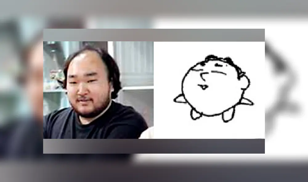 Koji NIshino y Kabiin, el diseño inicial que se convertiría en Snorlax. Koji NIshino y Kabiin, el diseño inicial que se convertiría en Snorlax.