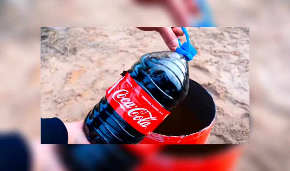 Desliza hacia la izquierda para ver el resultado del experimento que se viralizó en YouTube.