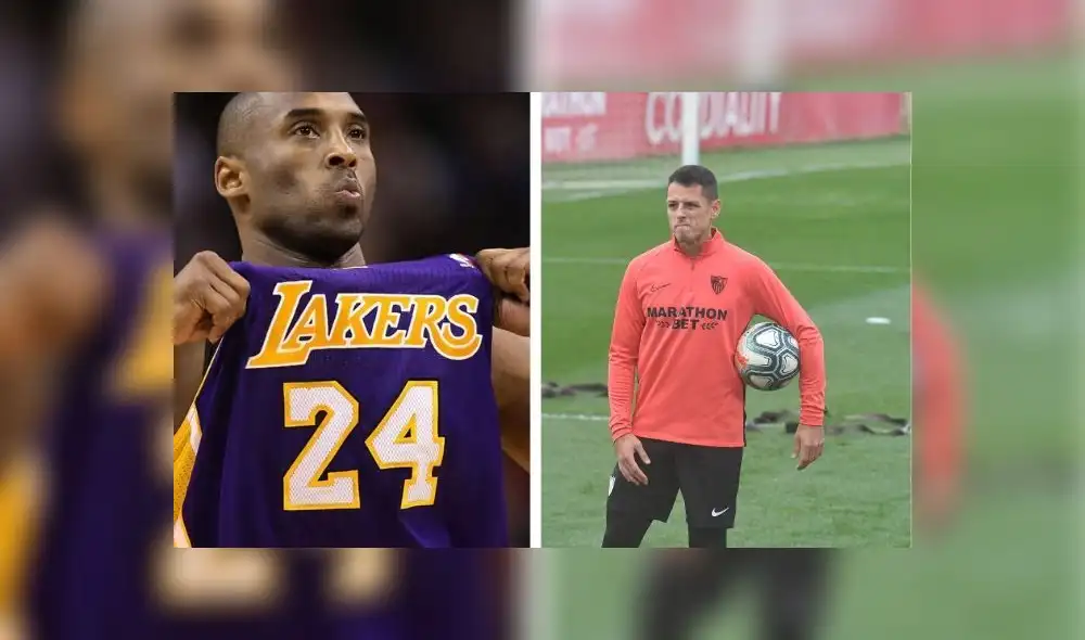 Javier 'Chicharito' Hernández lamentó el fallecimiento de Kobe Bryant. (Foto: Nación Chivas)