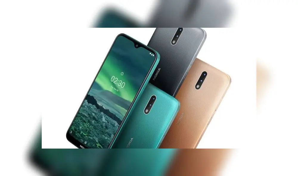 El Nokia 2.3 tiene una pantalla HD+ 19:9 de 6.2 pulgadas con selfie notch. El Nokia 2.3 tiene una pantalla HD+ 19:9 de 6.2 pulgadas con selfie notch.