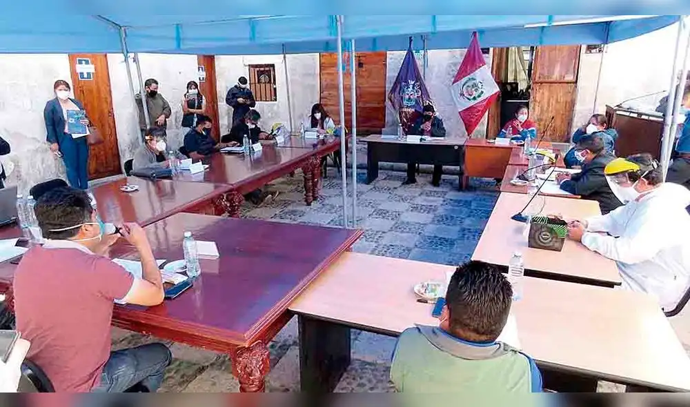 DEBATE. Solo se realizó una mesa de trabajo por Majes II. DEBATE. Solo se realizó una mesa de trabajo por Majes II.