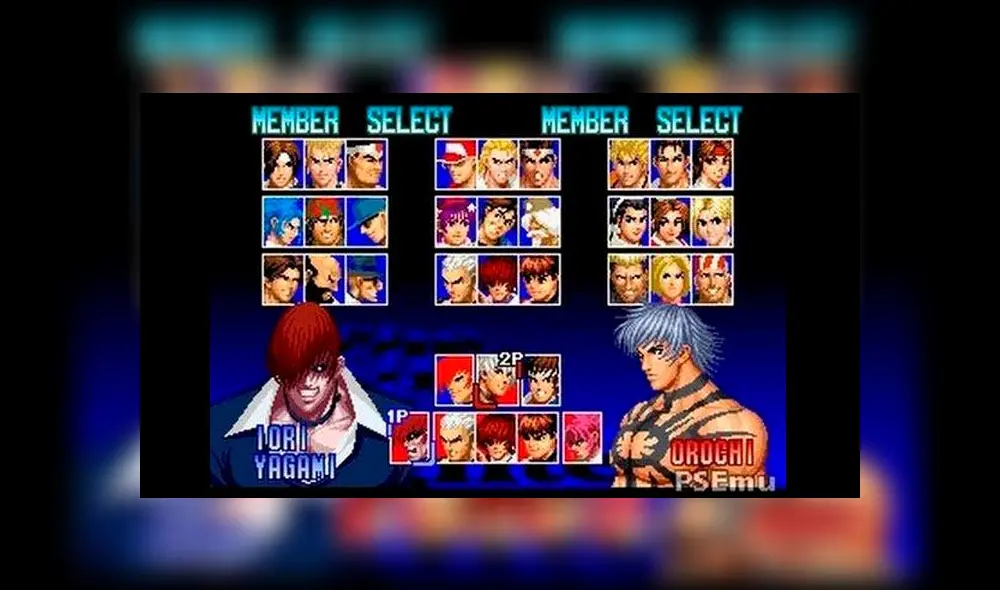 The King of Fighters 97 era muy popular en las máquinas Arcade.