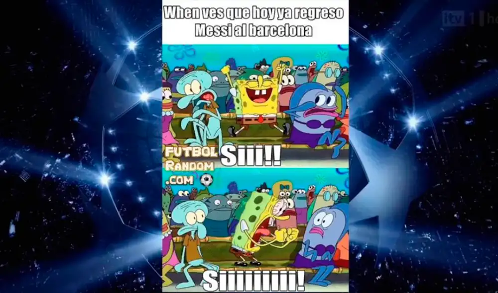 Barcelona es víctima de los hilarantes memes tras disputarse la primera jornada de la Champions League 2019-20. Barcelona es víctima de los hilarantes memes tras disputarse la primera jornada de la Champions League 2019-20.