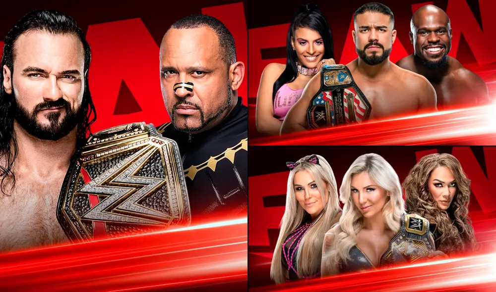 WWE RAW EN VIVO HOY desde el Performance Center de Orlano, Florida. Foto: WWE