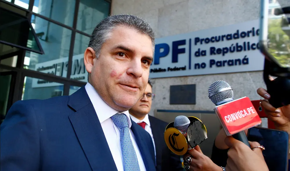 Rafael Vela afirma que colaboradores ratificaron participación de Heredia en reuniones técnicas del proyecto Gasoducto Sur. Foto: Hedeson Alves.