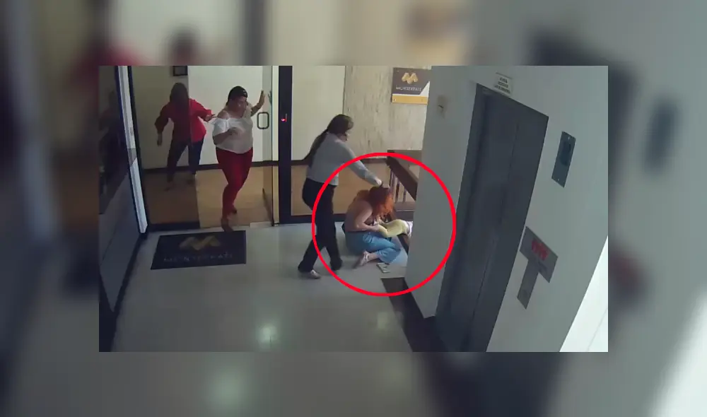 Facebook viral: madre realiza asombrosa maniobra para evitar que su bebé caiga de un edificio [VIDEO]