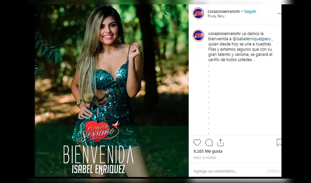 En mayo del año pasado, el grupo presentó a Isabel Enriquez como su nueva integrante.