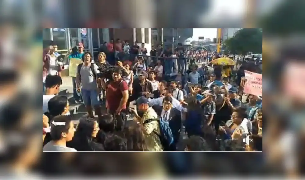 San Marcos: estudiantes detenidos en Fiscalía fueron liberados [VIDEO] 