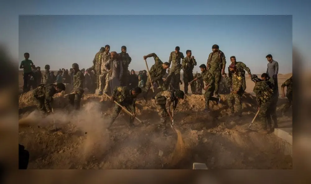 Conmoción en Siria: Hallan 3500 cuerpos de civiles en fosa común 