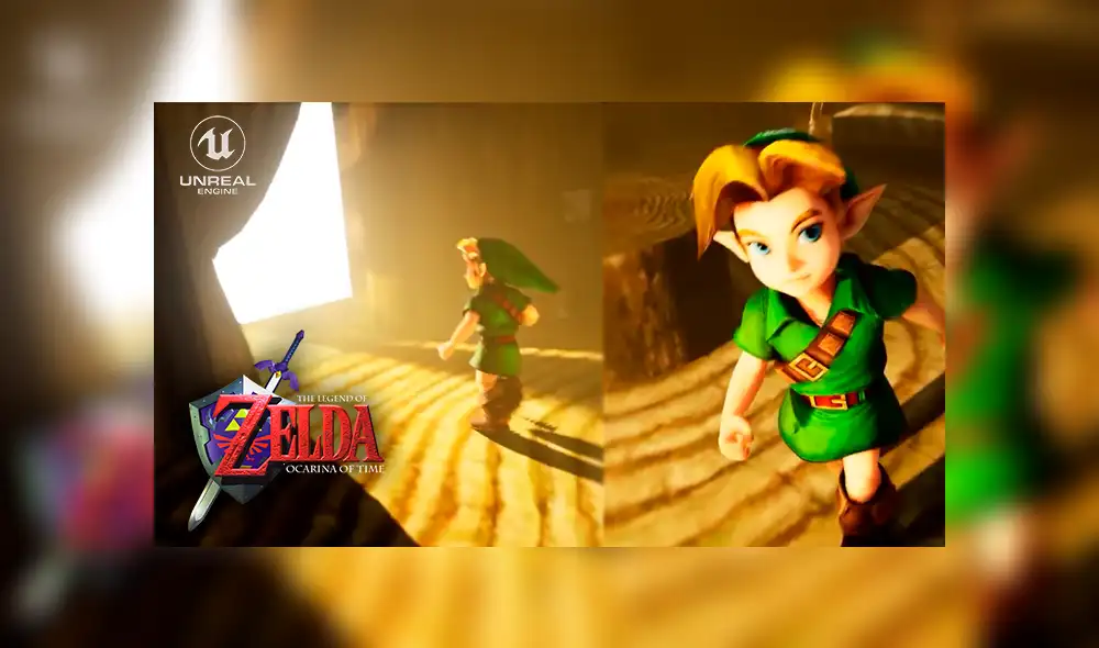 The Legend of Zelda Ocarina of Time en Unreal Engine 4 y a 4K es majestuoso [FOTOS Y VIDEO]
