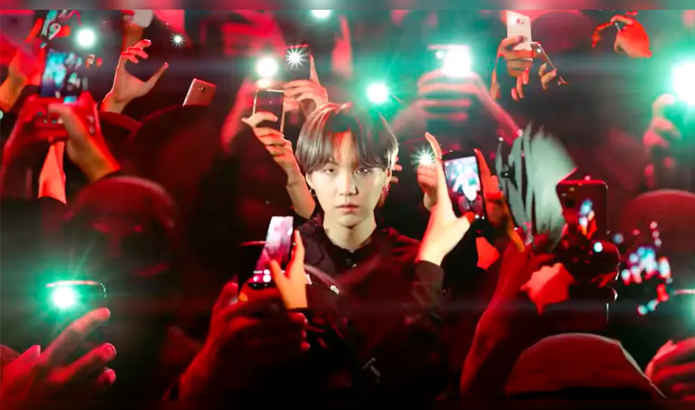 “Interlude: Shadow”: De principio a fin, Suga impresiona con su poderoso rap y su fuerte energía.