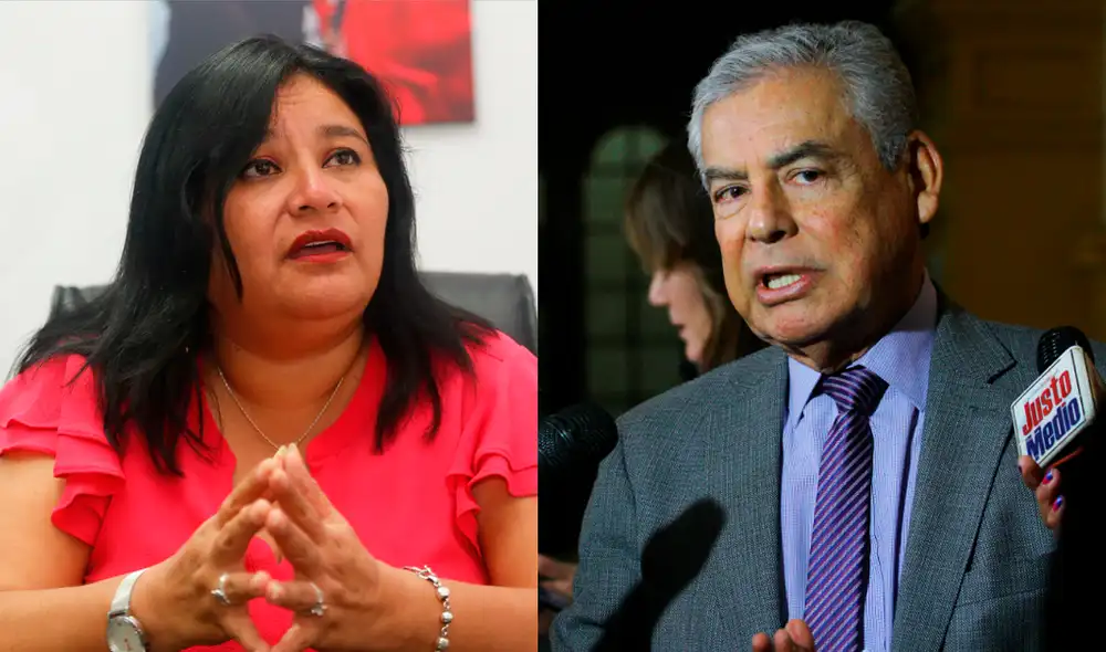 Janet Sánchez cuestionó a César Villanueva por haber sido el impulsor de la vacancia de PPK. Foto: La República.