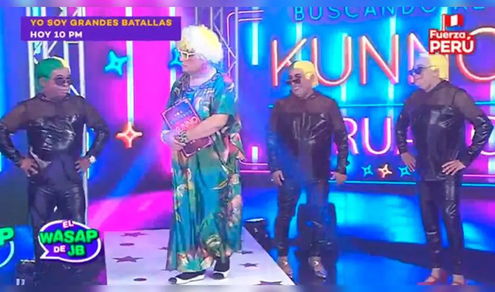 El denominado 'Rey del TikTok' agradeció al programa por la parodia realizada el último sábado. Foto: captura Latina