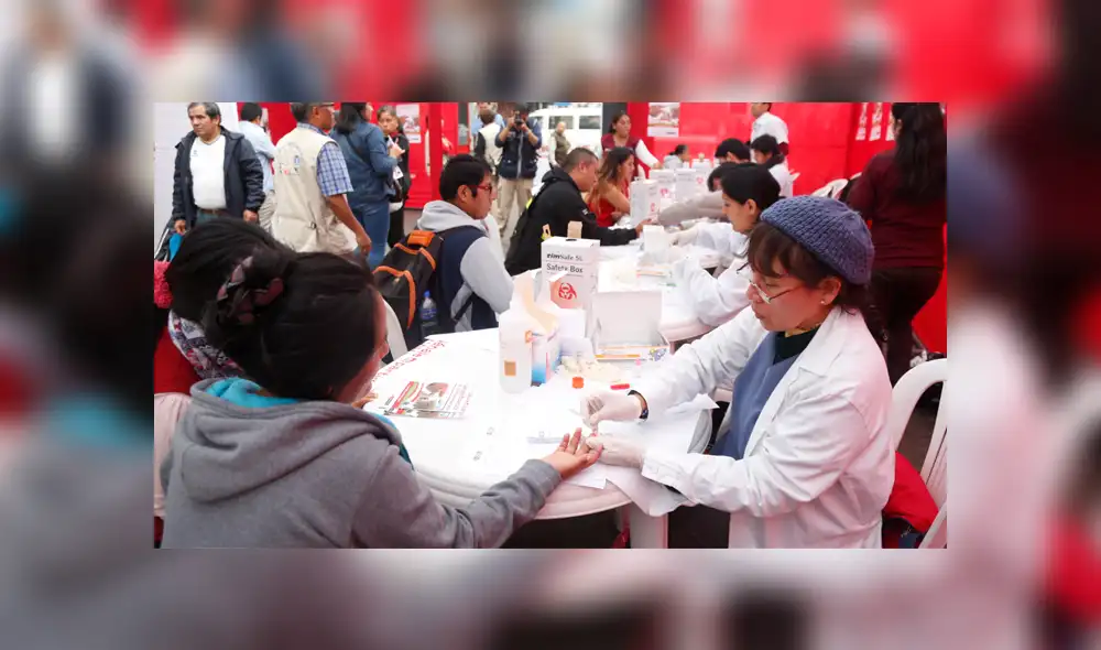 Minsa realizará más de 2 mil pruebas rápidas de VIH gratuitas