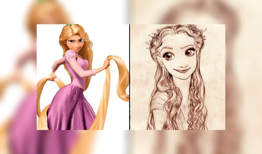 Filtran bocetos originales de memorables personajes de Disney [FOTOS]