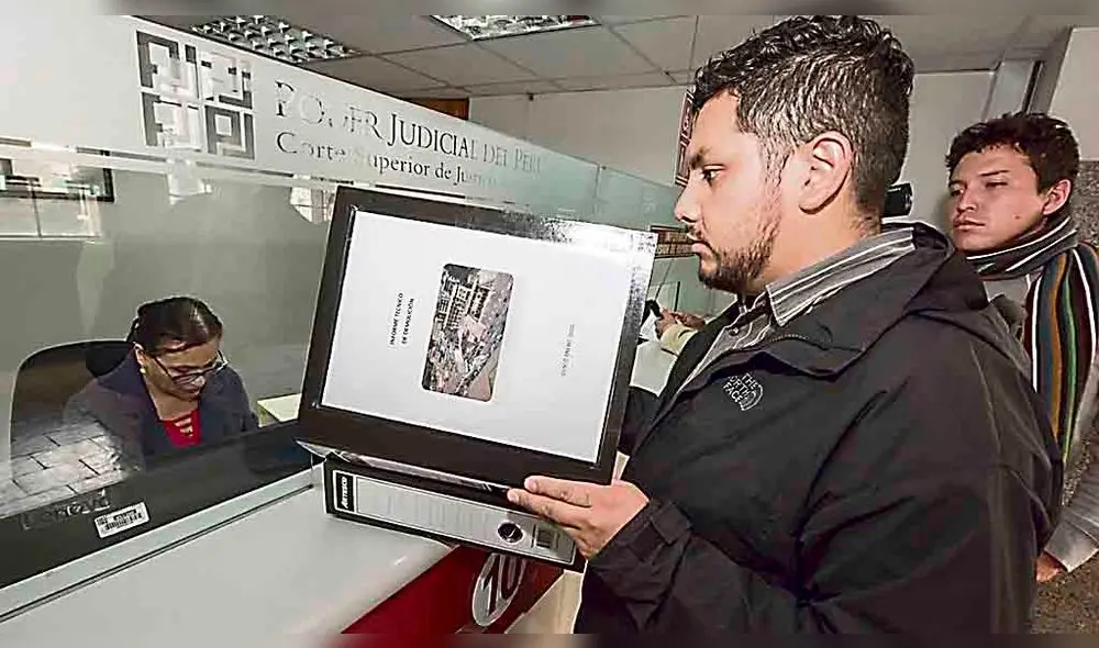 Trámite. Funcionario de Cultura presentó expediente.