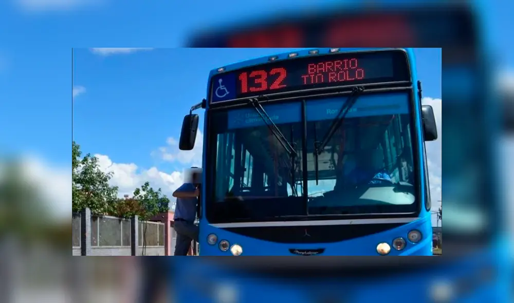 Capturan a chofer de bus de transporte público acusado de abusar de pasajera [FOTOS] 