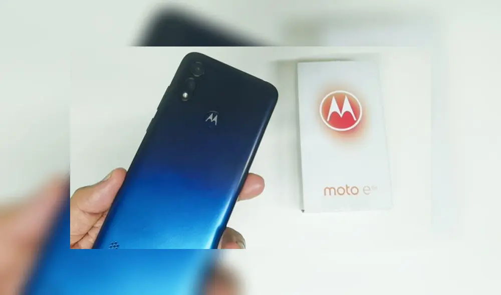 El Moto E6s de Motorola es un telefóno de entrada que tiene características interesantes. Foto: Daniel Robles El Moto E6s de Motorola es un telefóno de entrada que tiene características interesantes. Foto: Daniel Robles