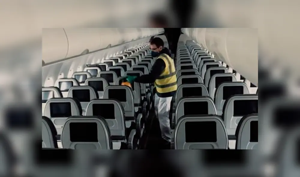 Anuncian los nuevos protocolos de bioseguridad para los viajes en avión. Foto: Andina Anuncian los nuevos protocolos de bioseguridad para los viajes en avión. Foto: Andina