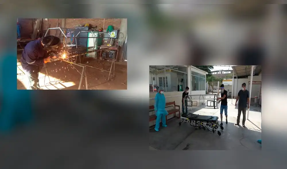 Jóvenes fabrican y donan cápsula de aislamiento Jóvenes fabrican y donan cápsula de aislamiento