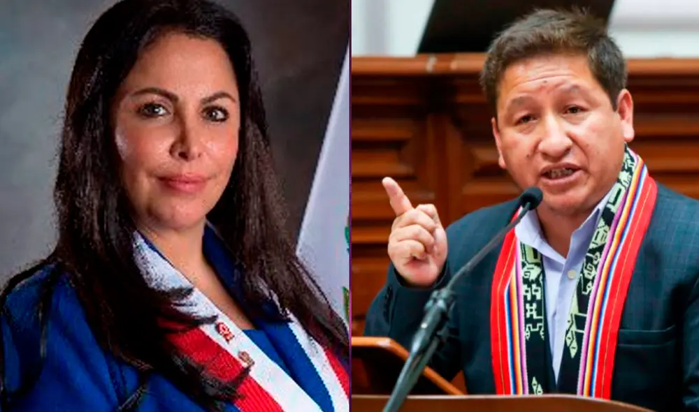 Chirinos juró como congresista el último 27 de julio. Foto: composición/difusión