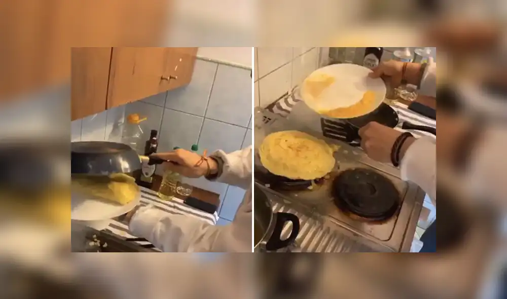 A través de Facebook se hizo viral el terrible fail que cometió un joven que estaba cocinando por primera vez.