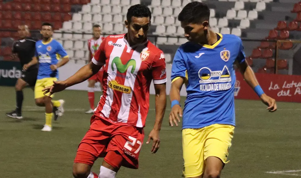 Real Estelí y Managua igualaron 1-1 en la final de ida. Foto: Liga Primera.