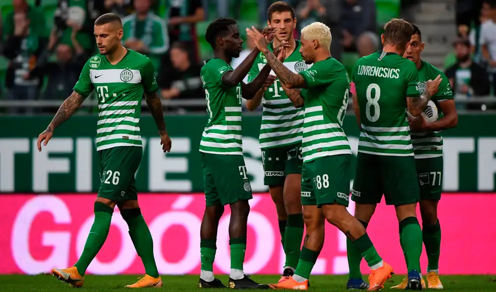 Ferencváros es el actual líder de la Liga de Hungría con 13 puntos en la tabla de posiciones. Foto: Twitter Ferencváros es el actual líder de la Liga de Hungría con 13 puntos en la tabla de posiciones. Foto: Twitter