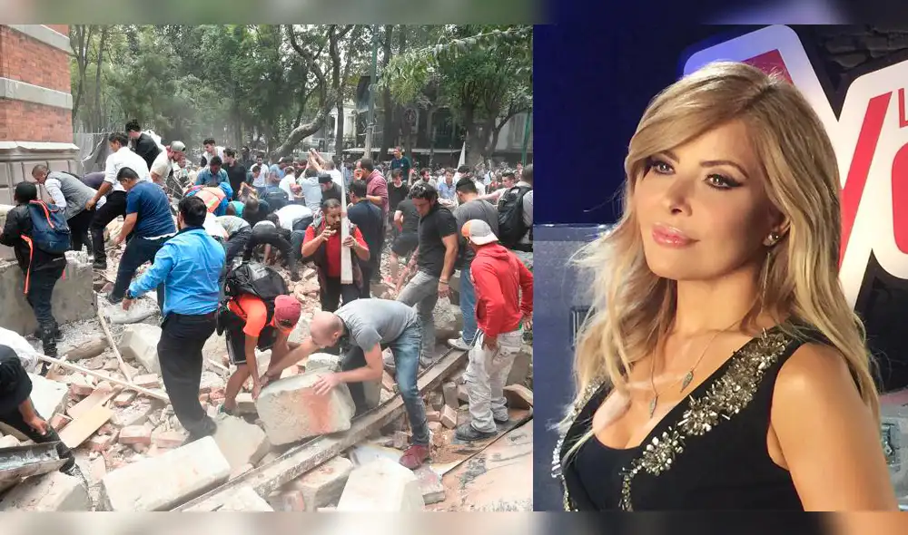 Gloria Trevi genera polémica en Instagram por video tras terremoto en México