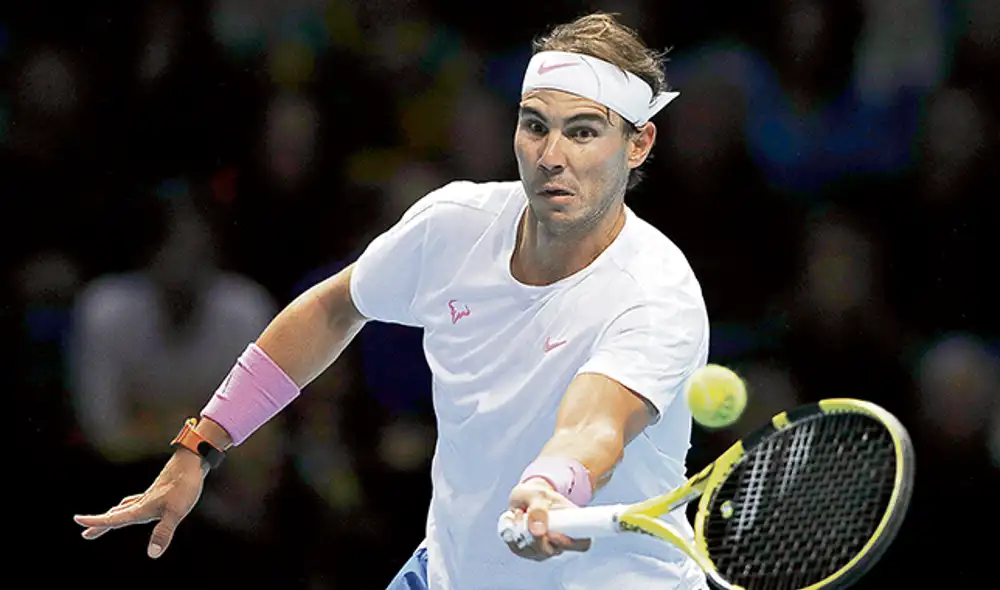 Dudas. ‘Rafa’ no mostró un buen juego en Londres. (Foto: AFP) Dudas. ‘Rafa’ no mostró un buen juego en Londres. (Foto: AFP)