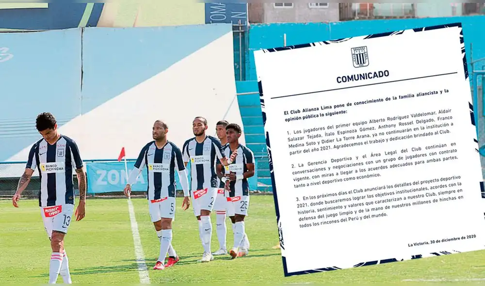 Alianza Lima descendió a segunda división. Foto: Liga 1