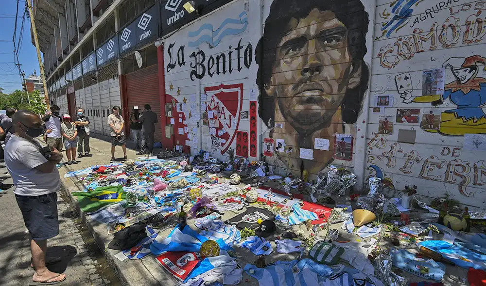 Diego Maradona falleció el pasado 25 de noviembre en Argentina. Foto: AFP
