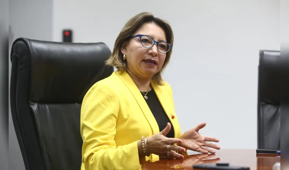 Ministra de la Producción Rocío Barrios. Foto: La República.
