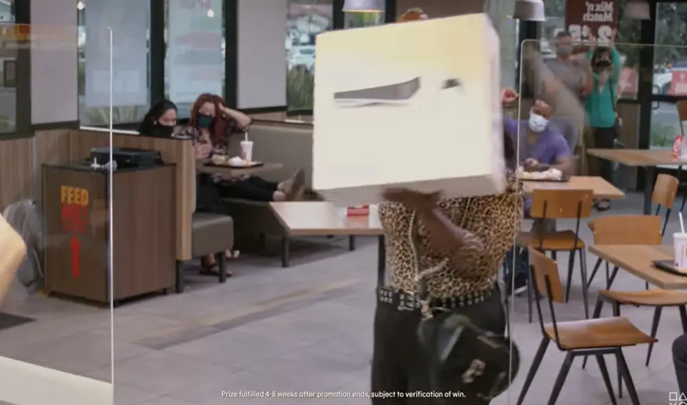 Tamaño de PS5. Captura de YouTube Tamaño de PS5. Captura de YouTube