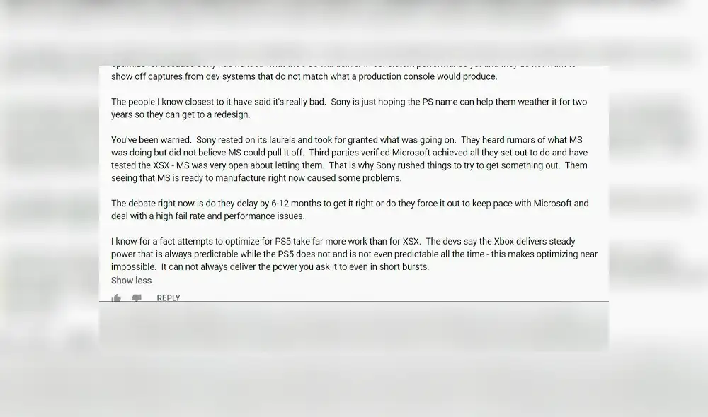 El terrible reporte que señala el recalentamiento de PS5. Lee la traducción en la nota.