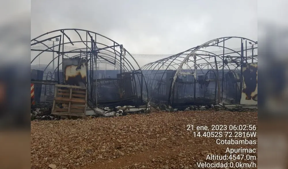 Pobladores irrumpieron compañías en el marco de protestas contra el gobierno de Dina Boluarte. Foto: difusión