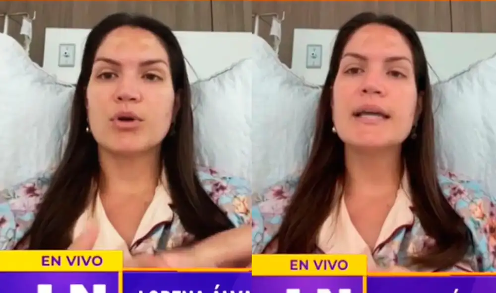 Lorena Álvarez fue dignosticada con endometriosis. Foto: capturas Latina