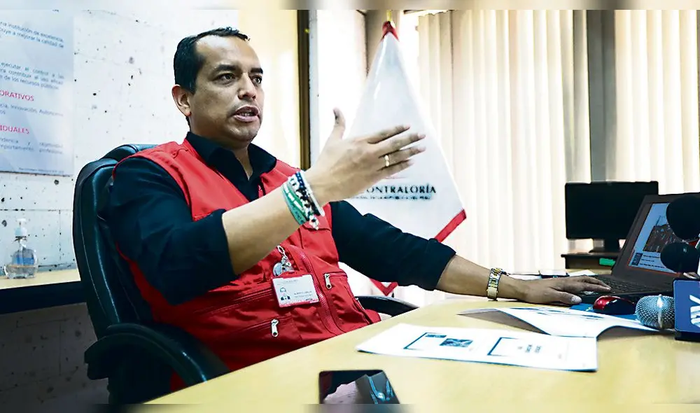 perjuicio. Gerente regional de Control, Alberto Arteaga, detalló que en obra de Vítor está el mayor perjuicio económico.