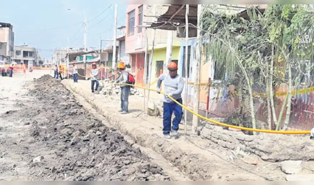 Labor. La instalación de gas se registra en siete ciudades. Labor. La instalación de gas se registra en siete ciudades.