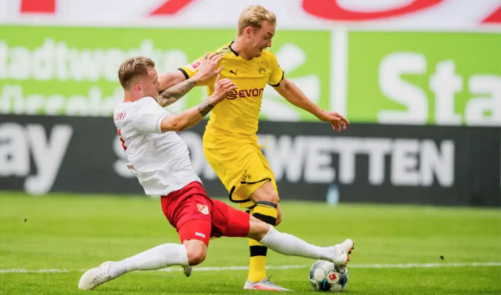 Borussia Dortmund vs. Fortuna Dusseldorf. (Créditos: Borussia Dortmund) Borussia Dortmund vs. Fortuna Dusseldorf. (Créditos: Borussia Dortmund)