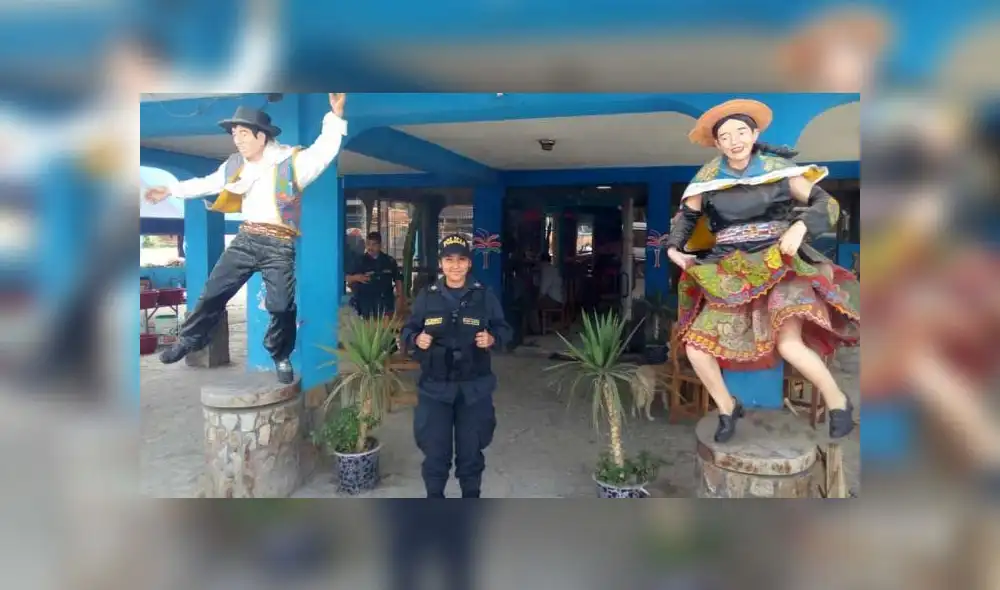 Maribel Chambi Centeno, suboficial de la segunda PNP. Créditos: PNP Maribel Chambi Centeno, suboficial de la segunda PNP. Créditos: PNP