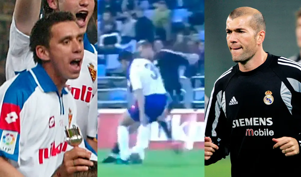 Miguel Rebosio recordó la 'huacha' que le hizo a Zinedine Zidane